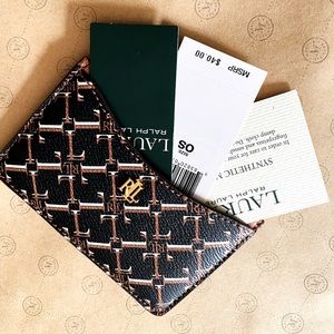 Lauren Ralph Lauren slim card case